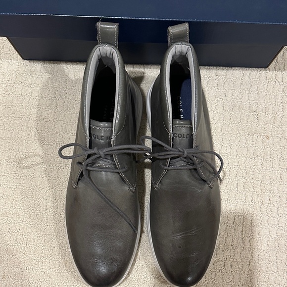 Cole Haan Dark Gray Chukka Boots main image 4